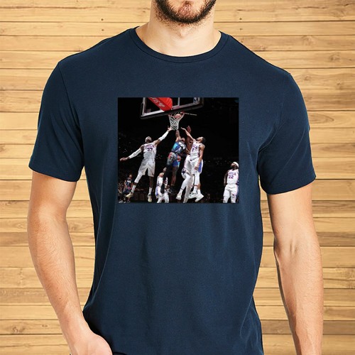 Lonnie Walker Dunked On Every 76ers Player T-Shirt