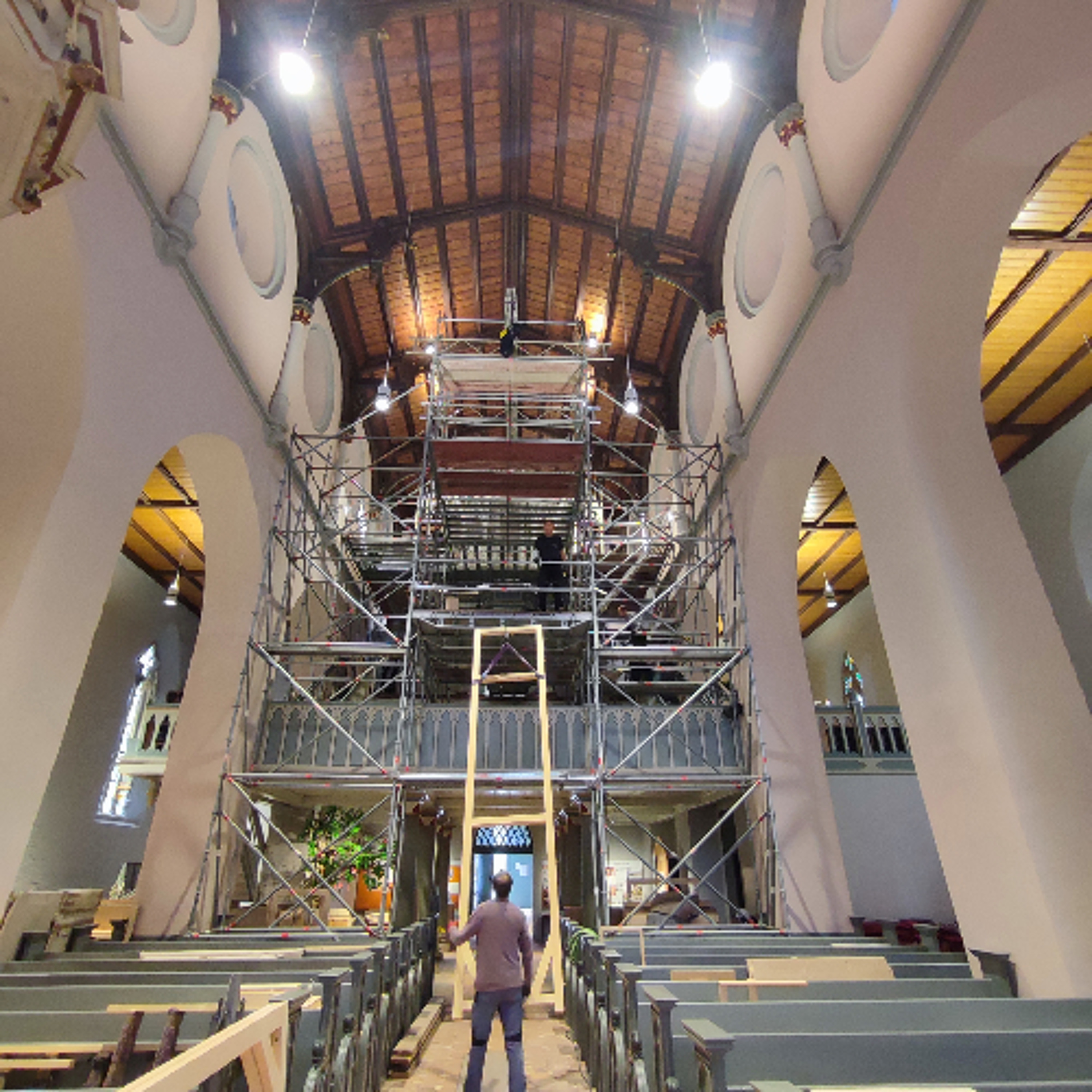 Die Kirche bei radio SAW