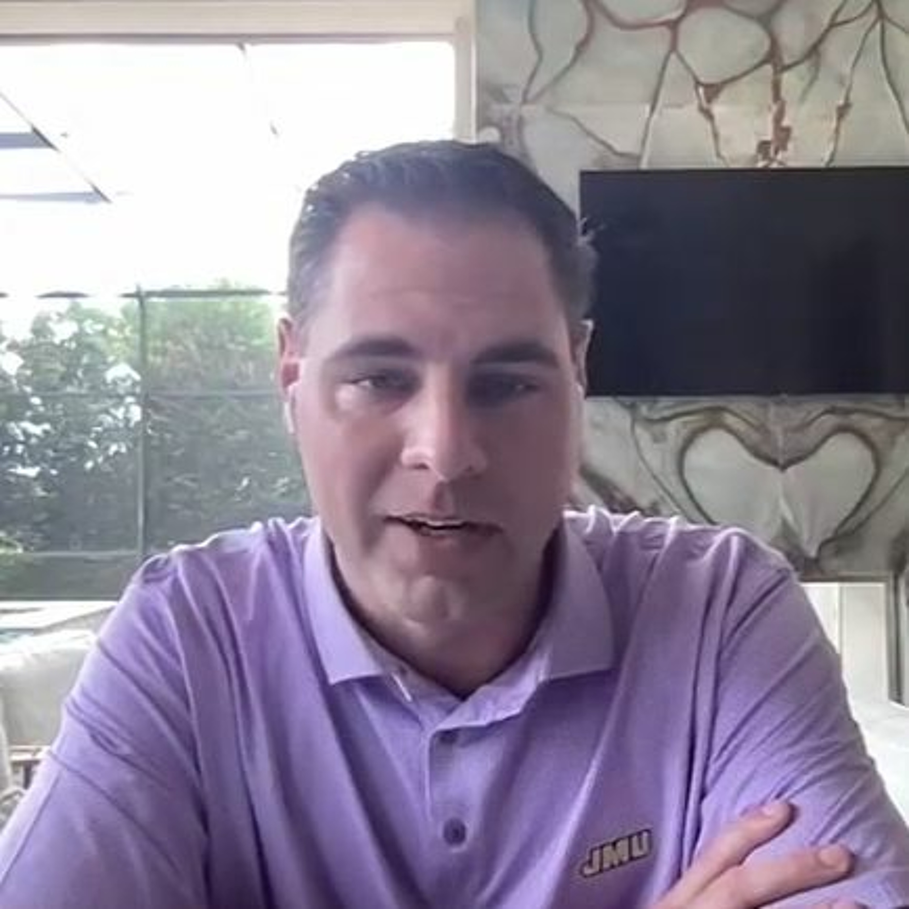Preston Spradlin - JMU Men's Basketball Coach - Zoom Press Conference 4/2 episode artwork