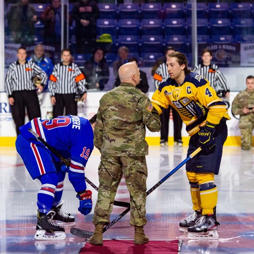 Merrimack College Hockey On-Ice Warm up 2021-2022