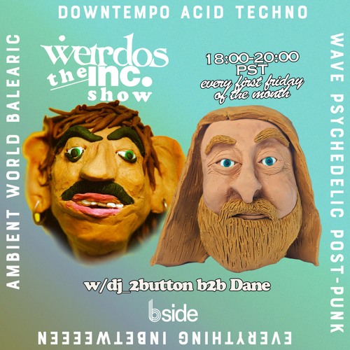 Dane b2b dj_2button - The Weirdos inc. Show [b-side radio] 06.08.24