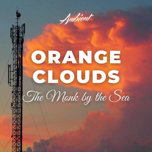 The Monk by the Sea - Orange Clouds