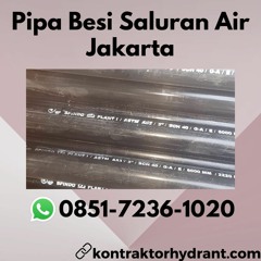 Pipa Besi Saluran Air Jakarta BERGARANSI, (0851-7236-1020)