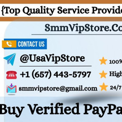 Hey Amin Khan, Plz Buy Verified PayPal Accounts