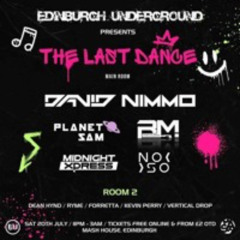 Vertical Drop @ Edinburgh Underground - The Last Dance