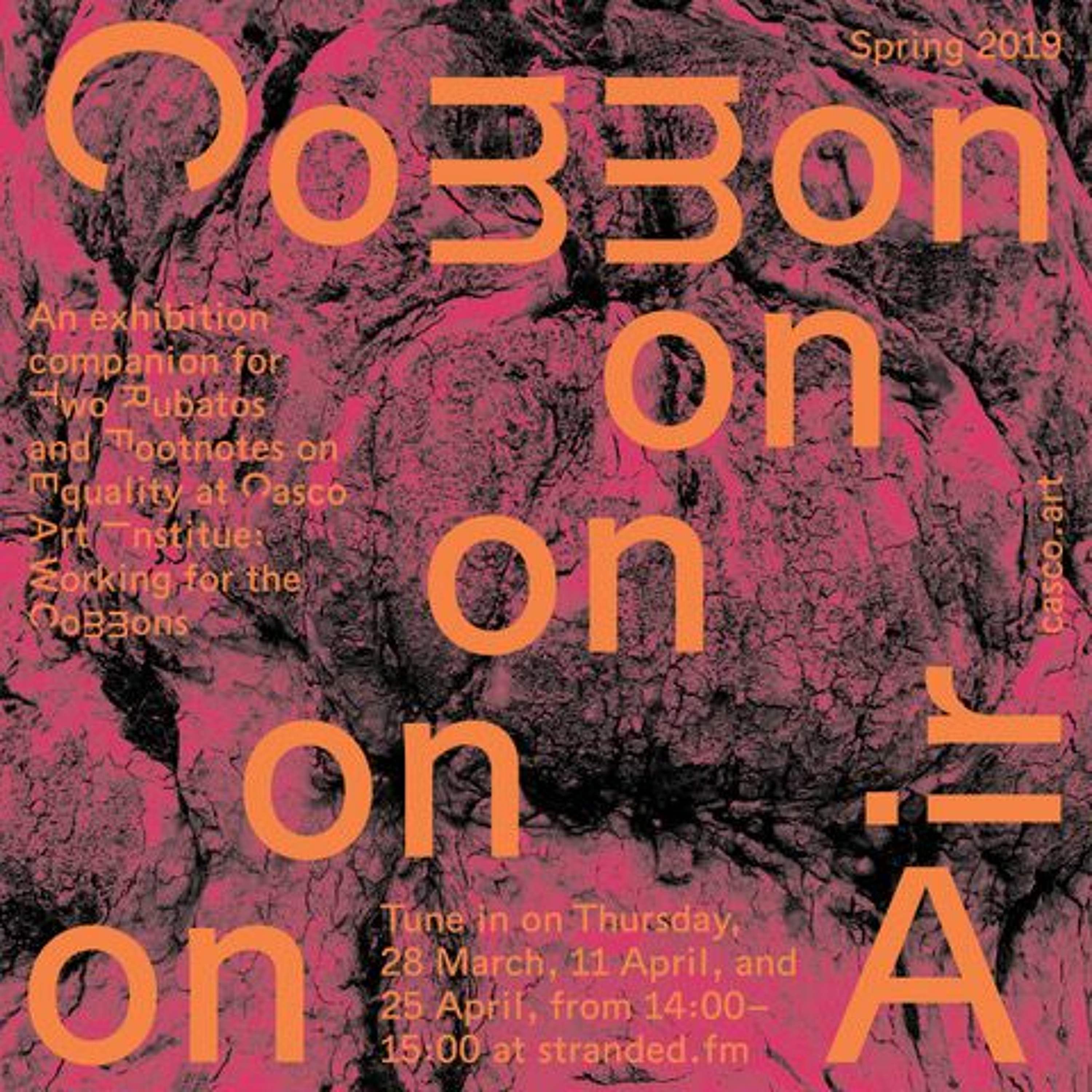 Casco Art Institute: Working for the Commons