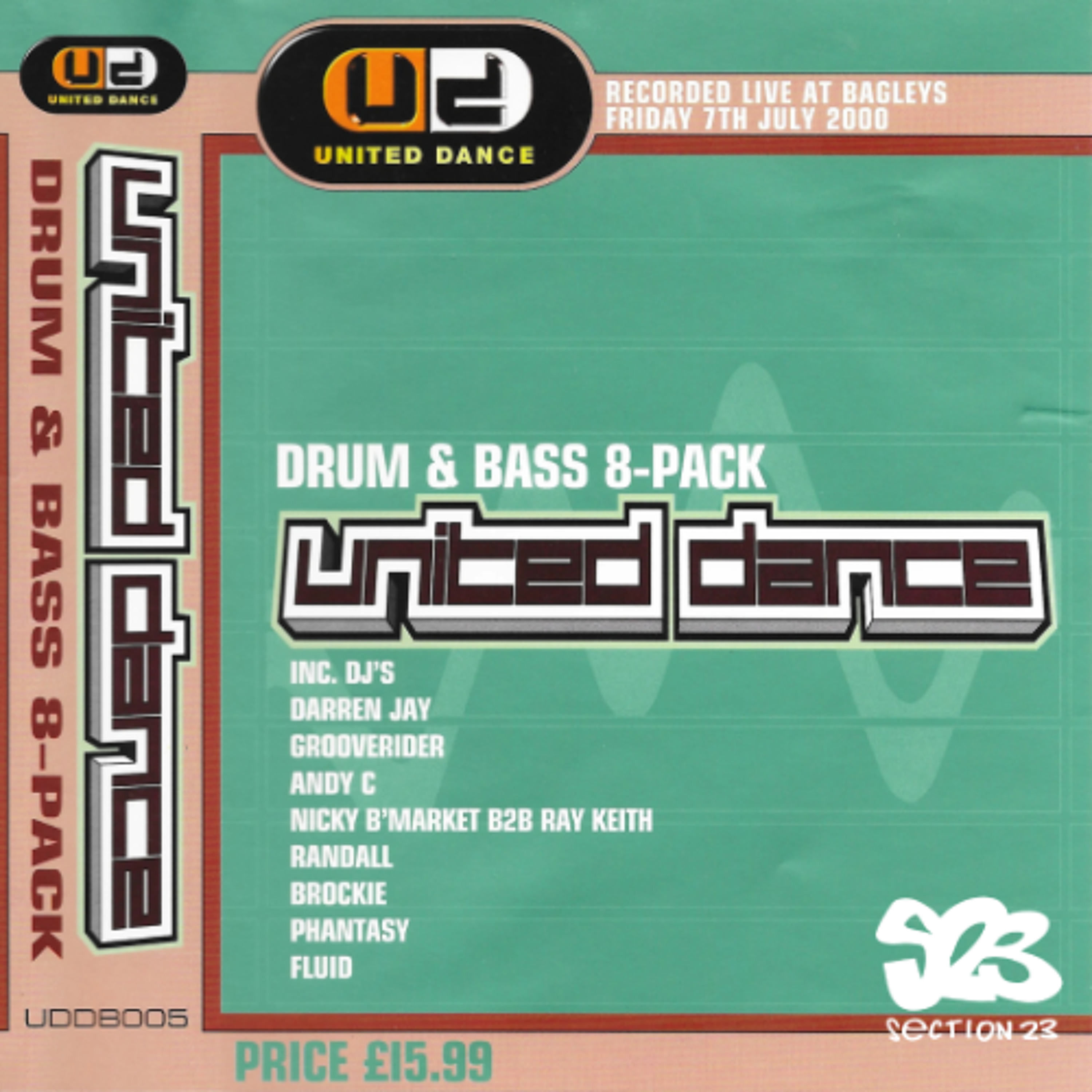 DJ Grooverider Feat. MCs Dett & Riddla - United Dance 7th July 2000 episode artwork