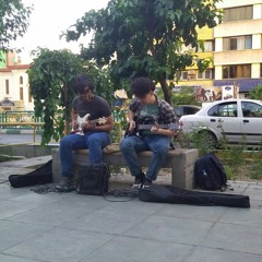 Live Performance by unknown artists on the street, Tehran, Iran