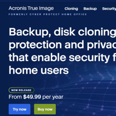 Techstination interview: Time to think about backing up files- Acronis True Image