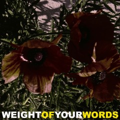 WEIGHT OF YOUR WORDS