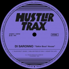 [HT093] Di Saronno - Talkin Bout' House EP