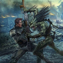 “A Mere Man… He holds the line” A Warhammer 40k Audio