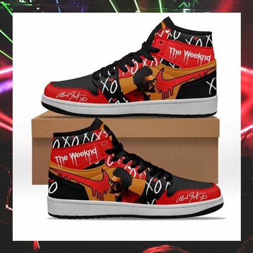 the weeknd nike shoes