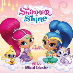 [Read] KINDLE 📥 Shimmer and Shine Official 2018 Calendar - Square Wall Forma by unkn