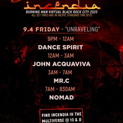 Nomad @ Virtual Burningman, Incendia 2020
