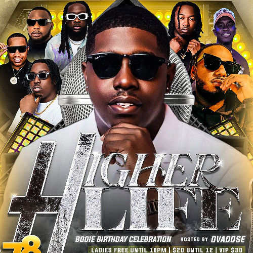 HIGHER LIFE MC BODIE BRITHDAY BASH OCT 4TH PROMO CD @PUSHAJR @LILGIANTTHEDJ