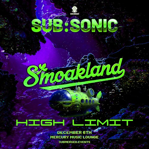 HIGH LIMIT @ Mercury Music Lounge [12/06/2024] - Smoakland Opener Set
