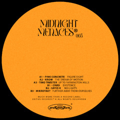 Midnight Menaces 003 - Pink Concrete / Krow / Tino Troster / CROD / Sayid K / Mikrotakt