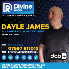 Oldskool House-Divine Radio London DAB 22nd Aug 25