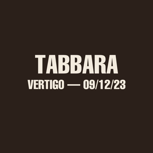 Opening @ Vertigo - 09/12/2023