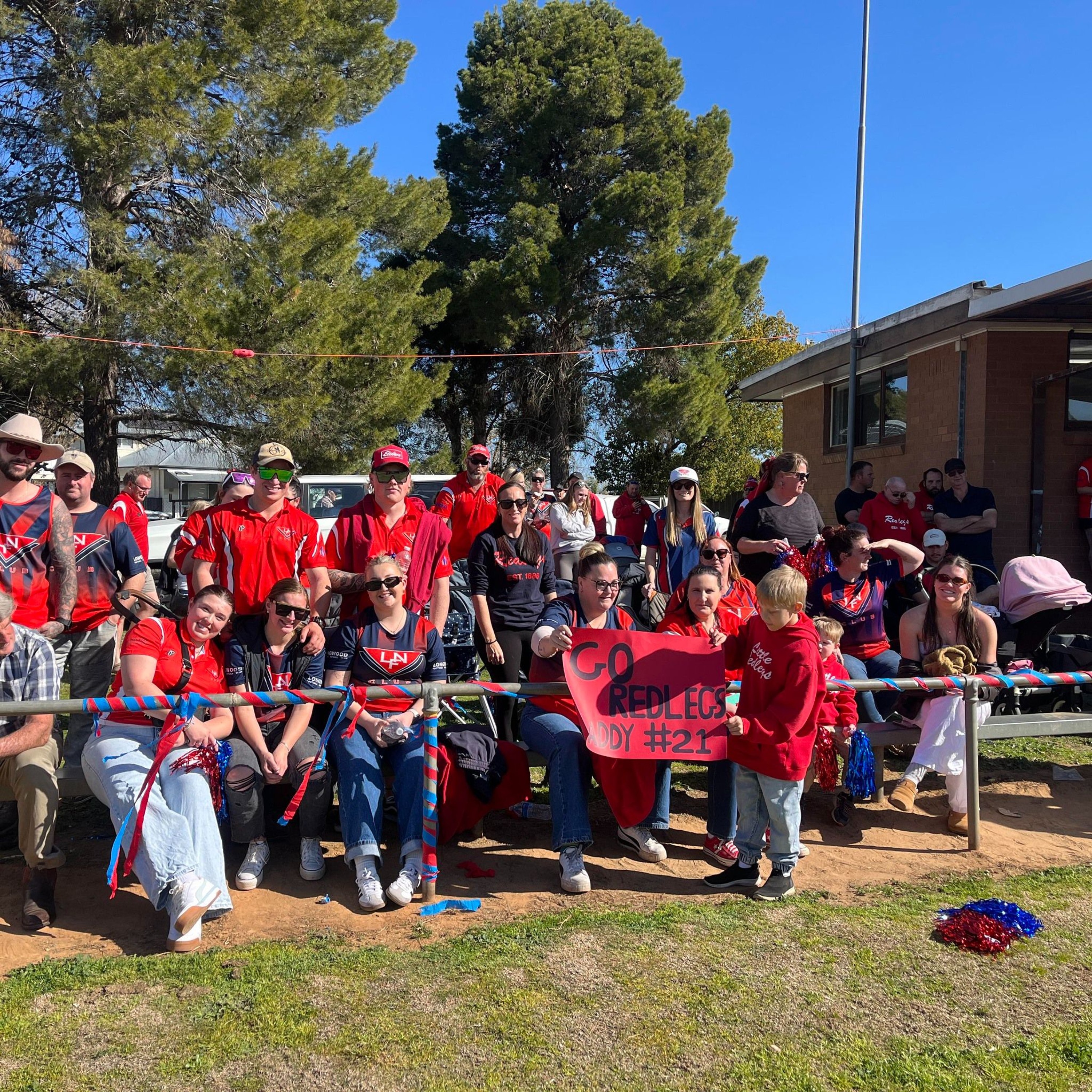 President of the Longwood Football Netball Club Ricki Shiner talks about the Longwood bushfires