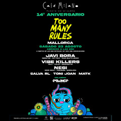 NESI (ES) - Live @ Too Many Rules x Cafe Milano, Mallorca 23.08.2025