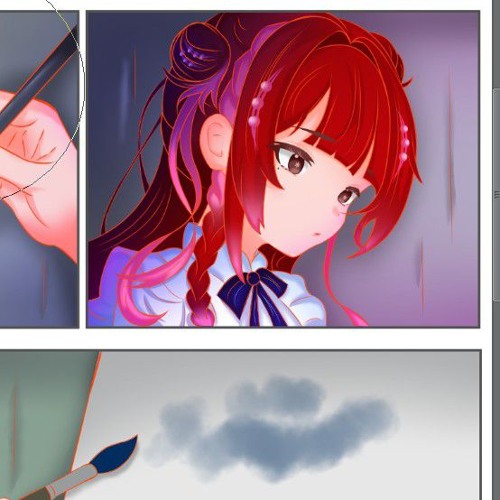 Janeth suh-sketchbook (Ciel Azurea's cover)