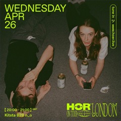 Kitsta b2b n_o - HÖR - 26th April 2023