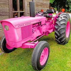 big pink tractor (nick nash)