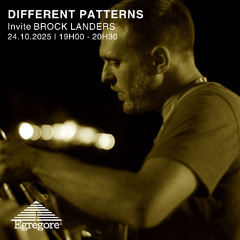 Naconda & Fidy invitent Brock Landers - Different Patterns (Octobre 2025)