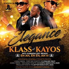 Klass - Blakawout Live Plaza Rizz Montreal March 24th 2023