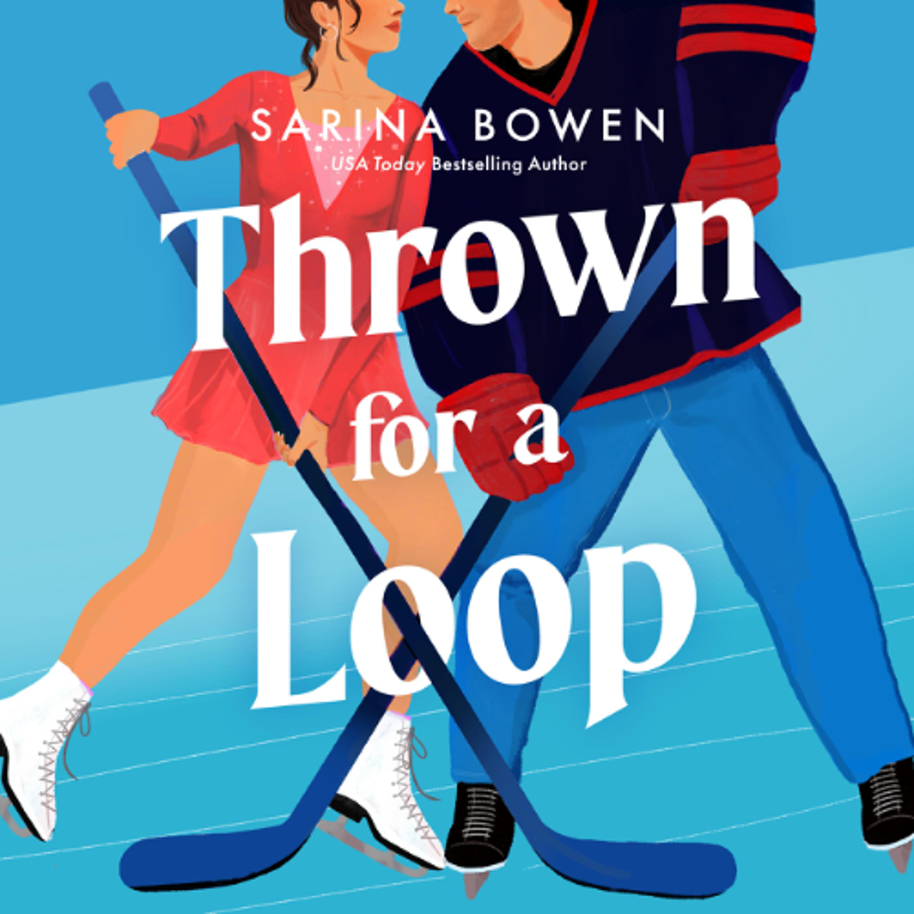 Thrown for a Loop by Sarina Bowen read by Brooke Bloomingdale and Ryan Hudson episode artwork