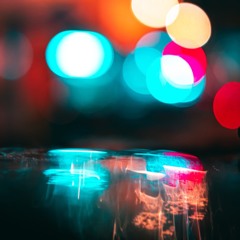 Myopic, watering eyes and city lights