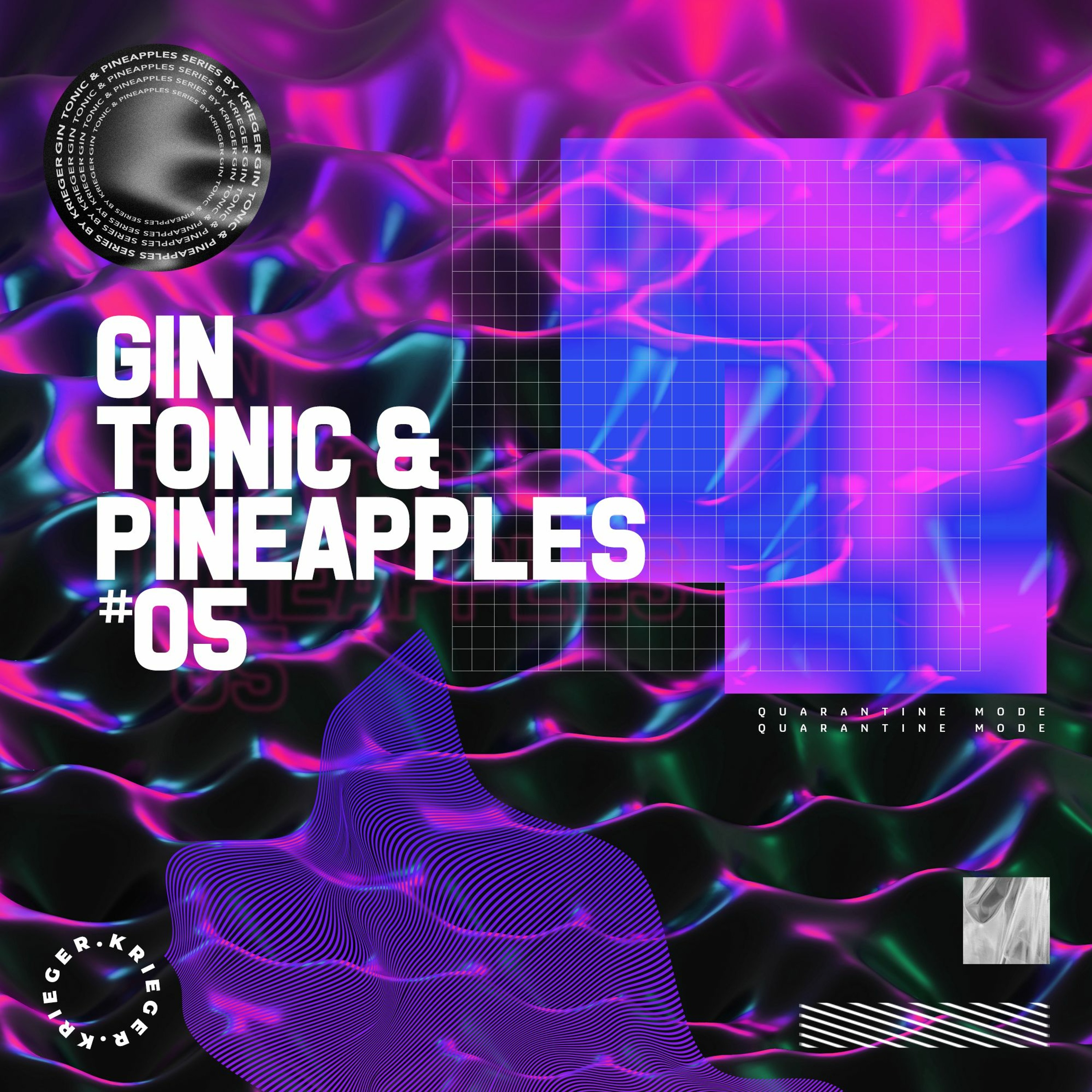 gin tonic & pineapples