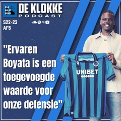De Klokke S22-23 E5 "Ervaren Boyata is een toegevoegde waarde voor onze defensie"