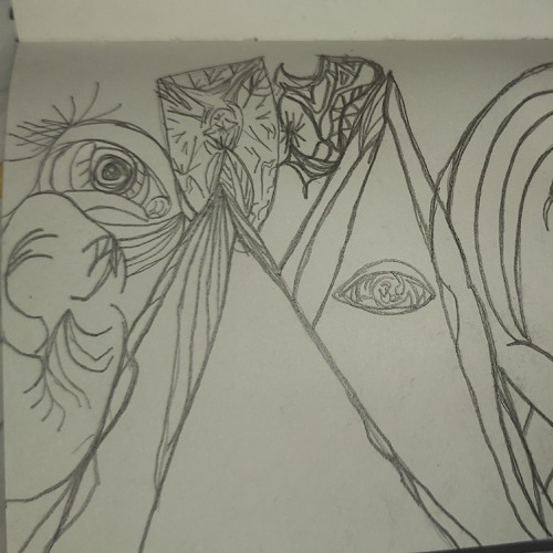 Pyramids Encased In The Cosmos