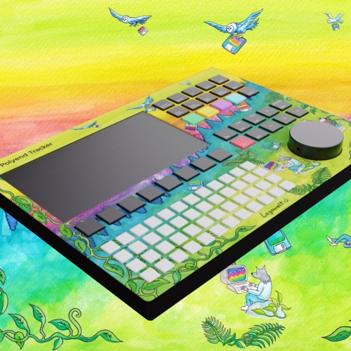 Polyend Tracker Legowelt Edition demo 'Amiga Lives Forever'