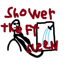 shower theft (clean vocals) :)
