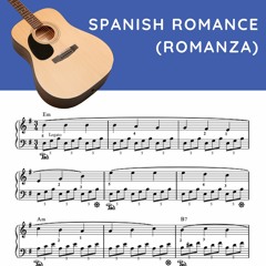 Spanish Romance (Romanza). Sheet music