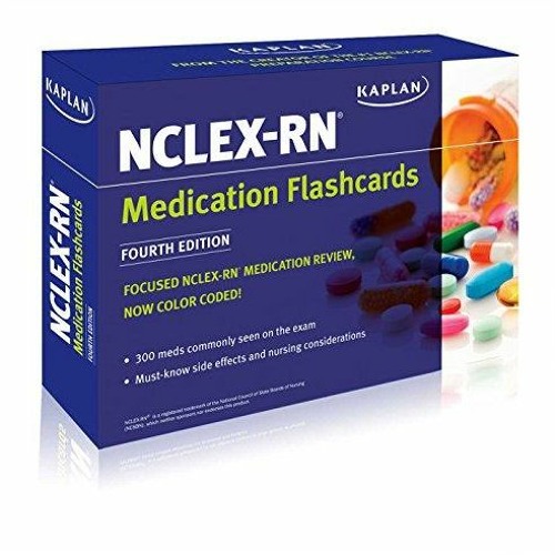 PDF/READ Kaplan NCLEX-RN Medication Flashcards bestseller