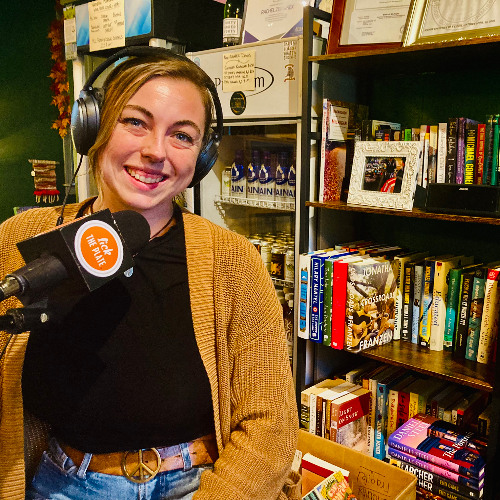 Rachel Zemanek - Owner of the Folded Leaf – a bookstore, community space and more in Cedar, Michigan