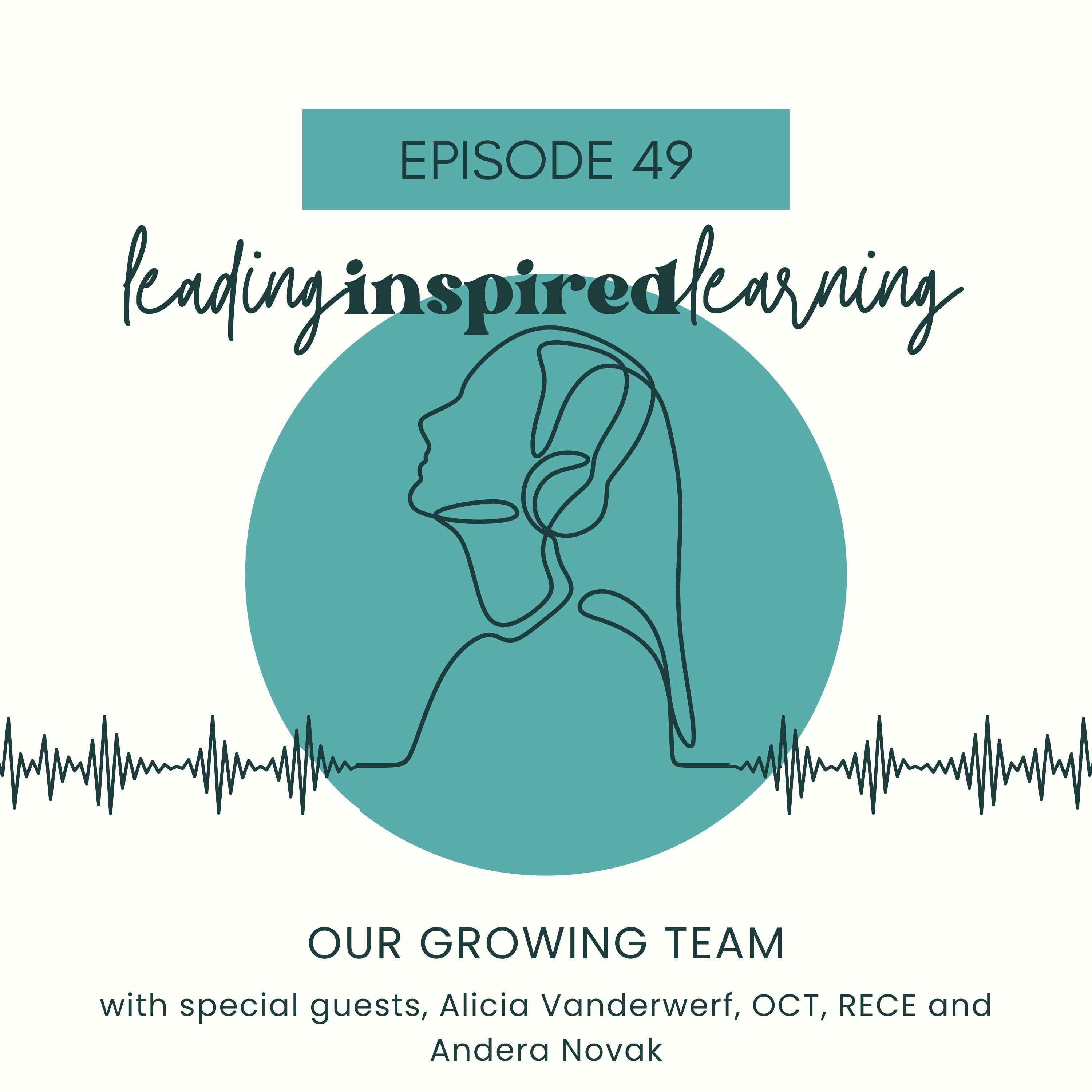 Ep: 49 - Our Growing Team with Alicia Vanderwerf and Andera Novak episode artwork