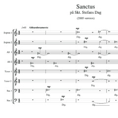 Sanctus on St Stephans Day