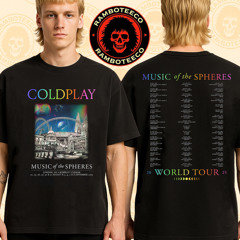 Coldplay Wembley 2025 Music Of The Spheres Merch