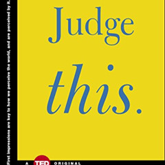 [Free] EBOOK 📪 Judge This (TED Books) by  Chip Kidd [EBOOK EPUB KINDLE PDF]