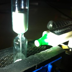 Sound of Light Through A Tiny Sand Timer (Optical Sound Experiment)