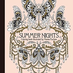 Read [EBOOK EPUB KINDLE PDF] Summer Nights Coloring Book: Originally Published in Sweden as "Sommarn