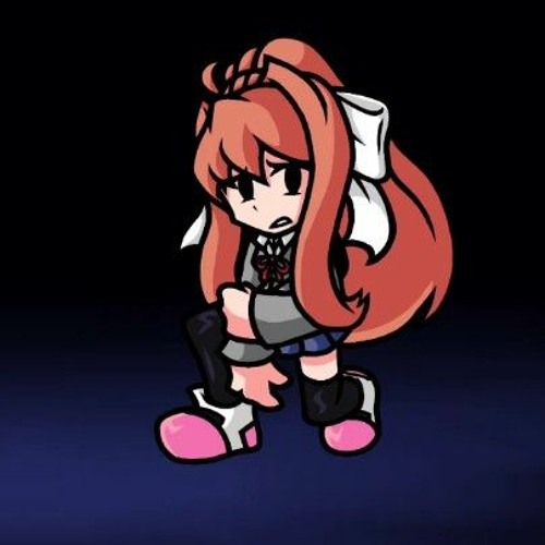 FNF Dark Puddle - Monika and Lunatic Sings Phantasm