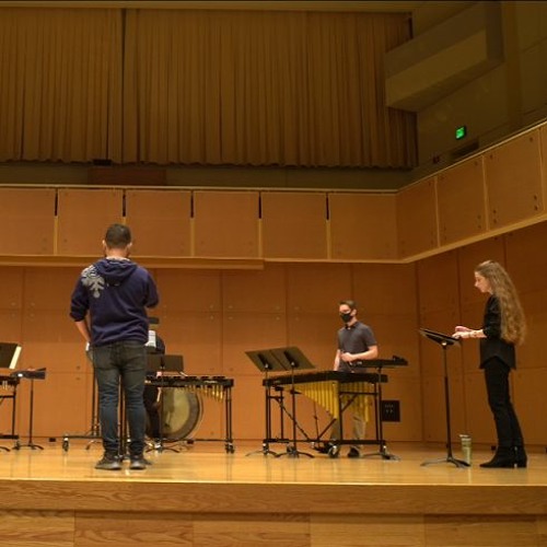 "Monody" for soprano and percussion quartet