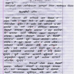 My Childhood Essay In Nepali